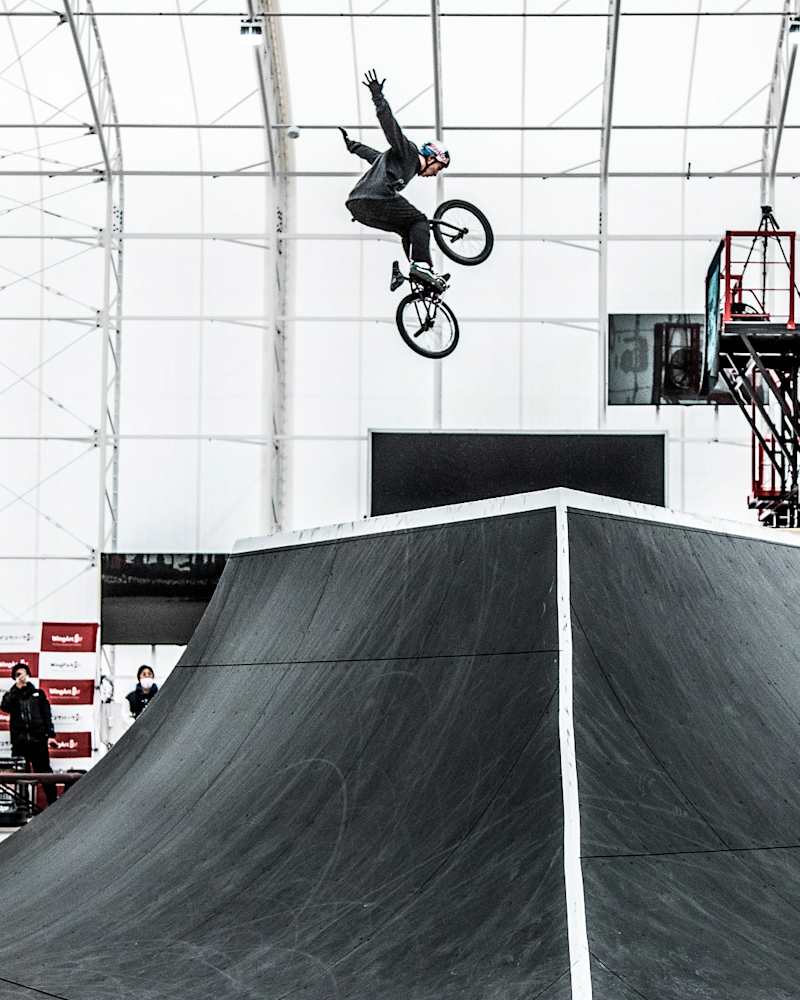 中村輪夢のBMXバイクに隠された秘密をメカニックが初公開!｜中村輪夢