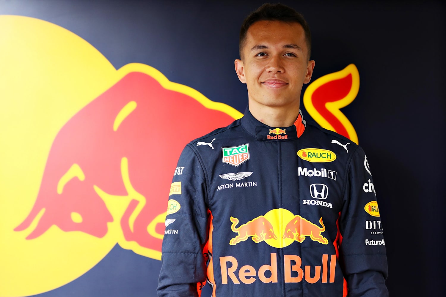 Red Bull Racing's Alex Albon grand prix preparations