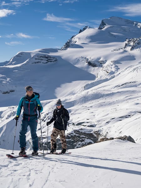 Saas-Fee offre une infinité de possibilités de randonnées.