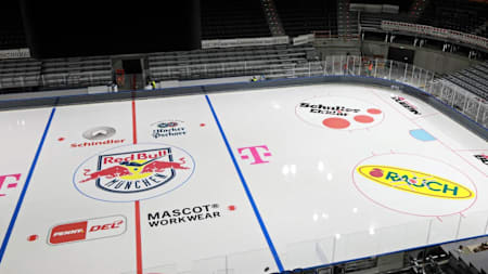 Die Eisfläche im SAP Gaden