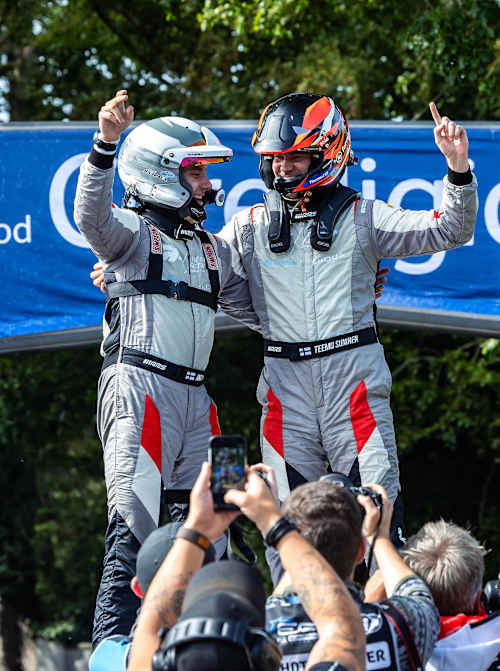 2026 ERC champions Teemu Suninen and Antti Haapala
