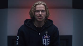 Topias 'Topson' Taavitsainen of OG poses for a portrait during production of his episode of the Unfold gaming documentary series.