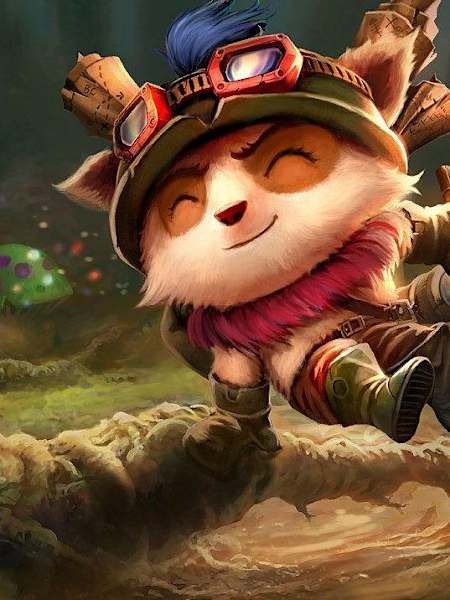 Artwork of League of Legends champion, Teemo.