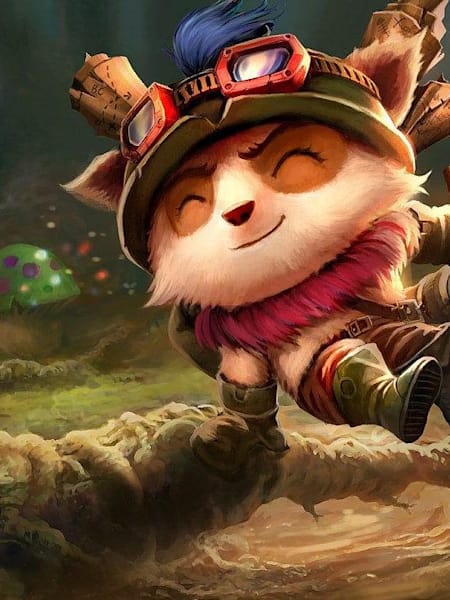 Artwork of League of Legends champion, Teemo.