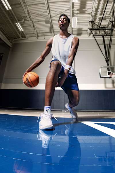 “I just play basketball,” says Dybantsa.