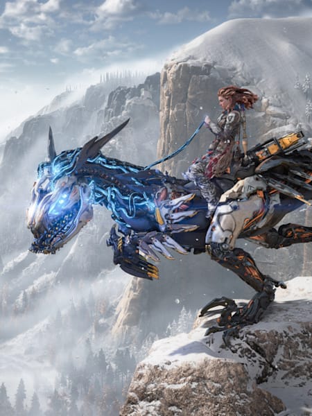 Voici tout ce qu'il faut savoir sur les montures du monde ouvert du jeu vidéo Horizon Forbidden West sorti le 18 février 2022 sur PlayStation 4 et PlayStation 5.