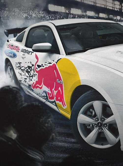 Red Bull Car Park Drift