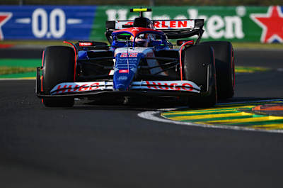 Yuki Tsunoda of Visa Cash App RB at the Hungarian Grand Prix on July 21, 2024.