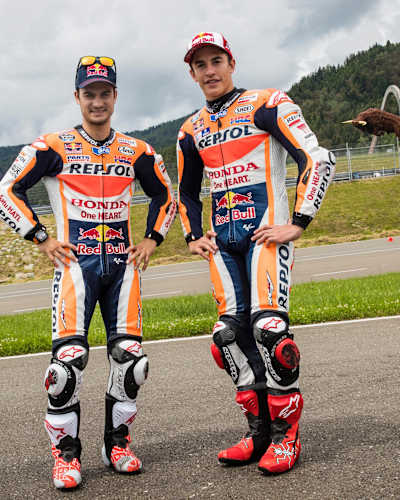 Marc Márquez and Dani Pedrosa at the Red Bull Ring