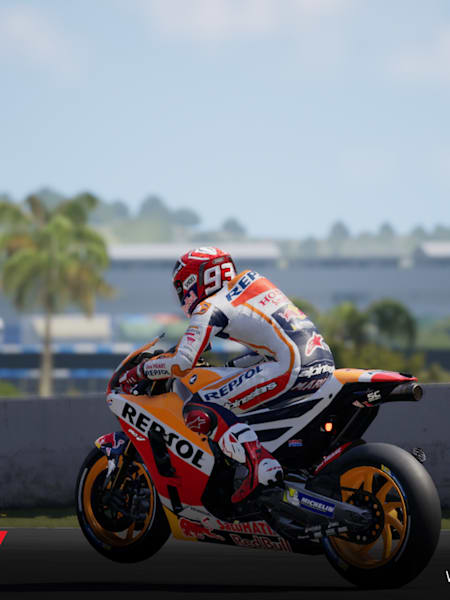 Race as Marc Marquez in MotoGP 18