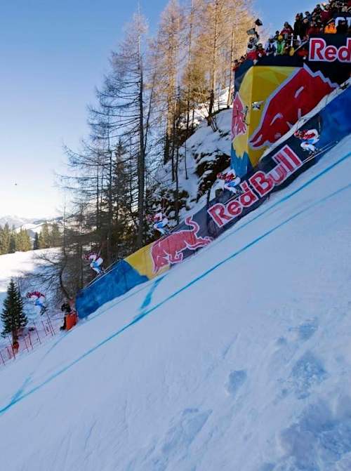 Didier Cuche springt über die Mausefalle