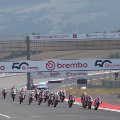 Start of Red Bull Rookies Cup Mugello 2025 - Race 1