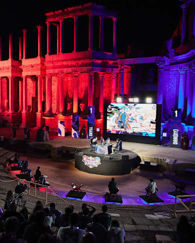 El Teatro Romano de Mérida vivió un ambientazo durante del Red Bull Gladiators.