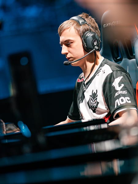Rasmus ‘Caps’ Winther at gameplay.