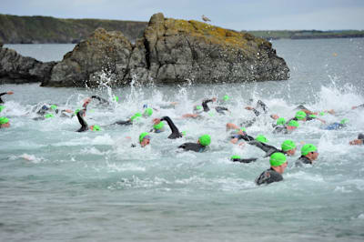 Competitors at Tri the Hook