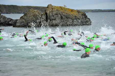 Competitors at Tri the Hook