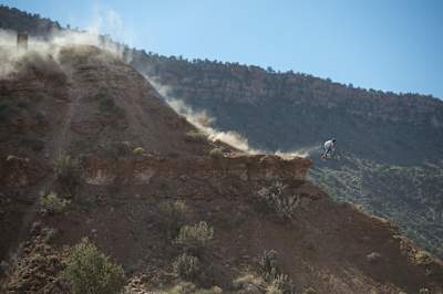 Ridgeline traverse at Rampage 2012, Sam Pilgrim 