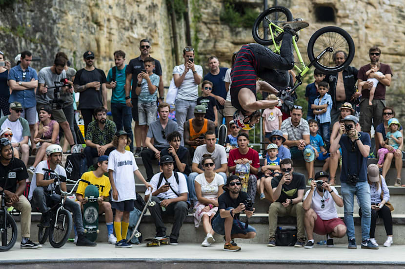 Bmx Freestyle In Tokio