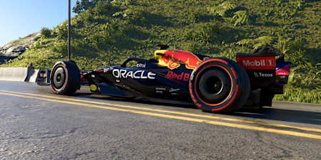 Screenshot from The Crew Motorfest shows the Red Bull RB18.