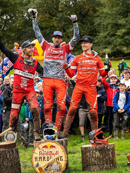 Red Bull Hardline：トップ3 POV映像 | アサートン | MTBダウンヒル