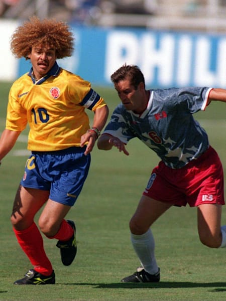 El Pibe ve unutulmaz sarı afrosu ABD önünde