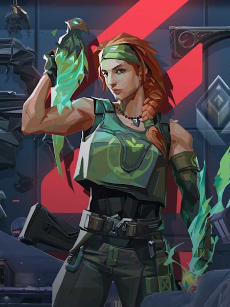Skye, un des derniers ajouts au FPS de Riot Games.