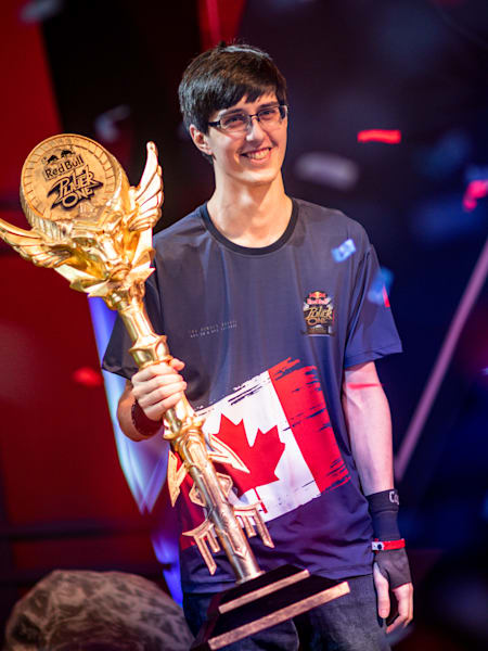 Jumong during Red Bull Player One World Finals in Sao Paulo Brazil