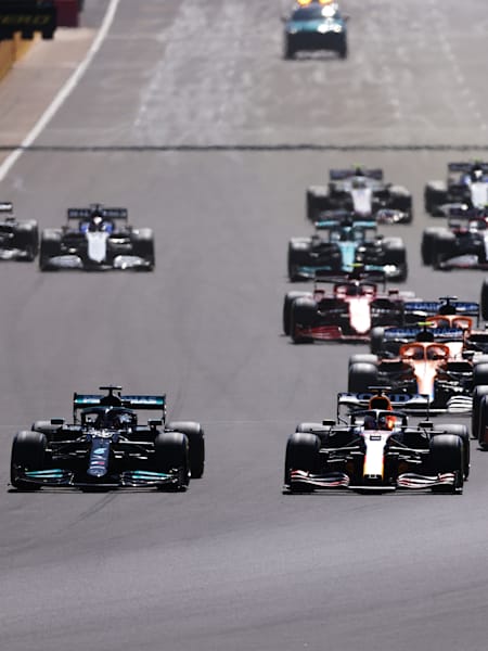 Max Verstappen of Red Bull Racing Honda at the British Grand Prix on July 18, 2021.