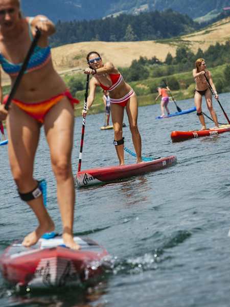 Kadınlar Stand Up Paddle Yarışı