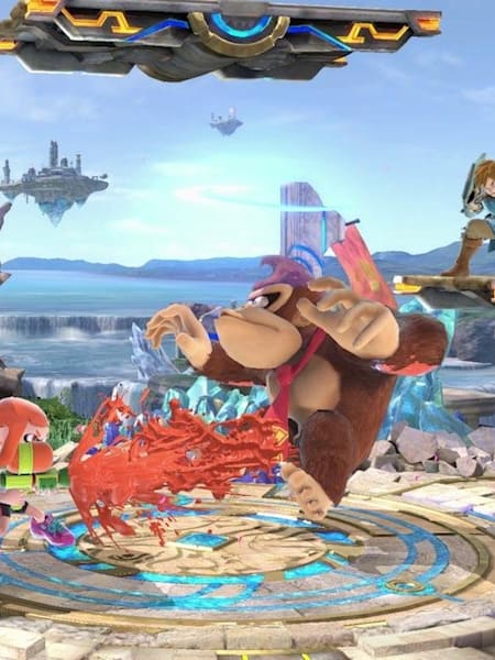 A promotional screenshot of Super Smash Bros. Ultimate.