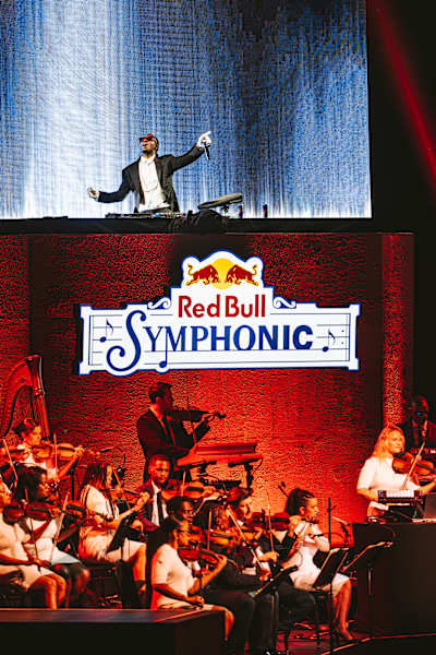Metro Boomin at Red Bull Symphonic in Los Angeles, USA.