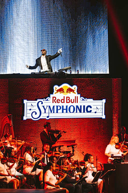 Metro Boomin at Red Bull Symphonic in Los Angeles, USA.
