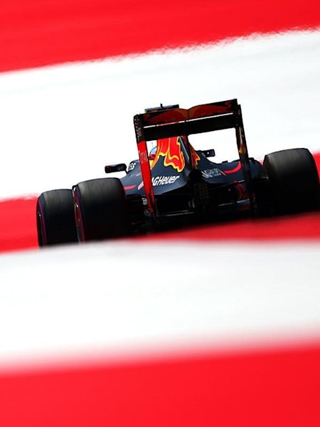 Max Verstappen al GP Austria 2016