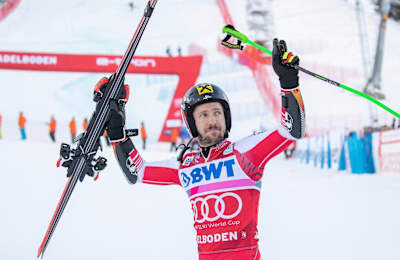 In Adelboden war Marcel im Dauereinsatz – vor und hinter den Kulissen.