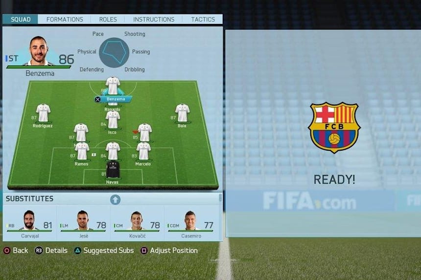 Fifa 16 How To Play As Real Madrid And Barcelona