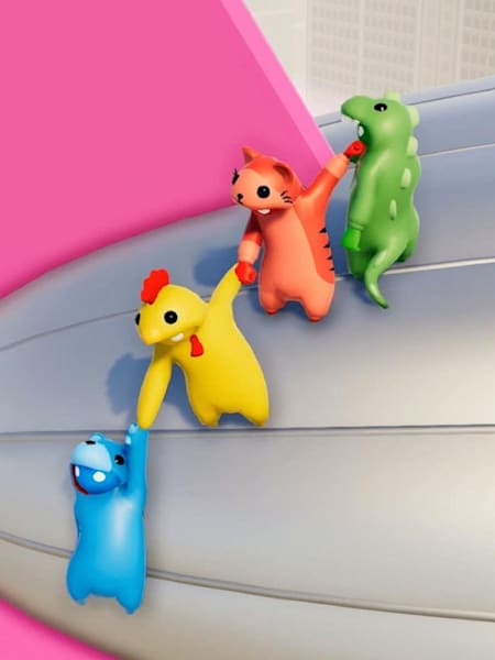 Le party game Gang Beasts sur PS4 est dans les meilleurs jeux vidéo en coop sur PlayStation 4.