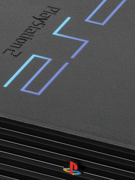 Imagen de la consola Playstation 2 de Sony, la consola de juegos más vendida de la historia