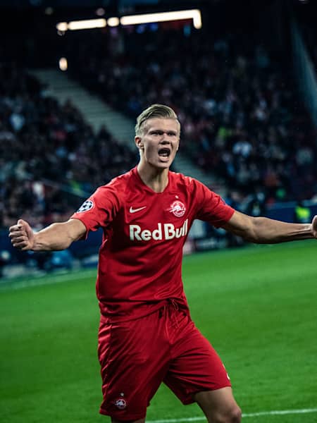 Erling Haaland maakte naam bij Red Bull Salzburg