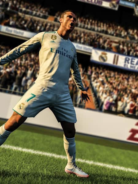 A screenshot from FIFA 18