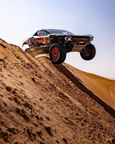 Nani Roma and Alex Haro of the Ford M-Sport Team during the Stage 8 of the Dakar 2025 on January 12, 2025 between Al Duwadimi and Riyadh, Saudi Arabia.