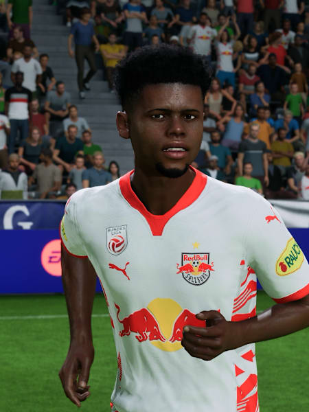 Un goleador: Konaté, delantero del Red Bull Salzburgo