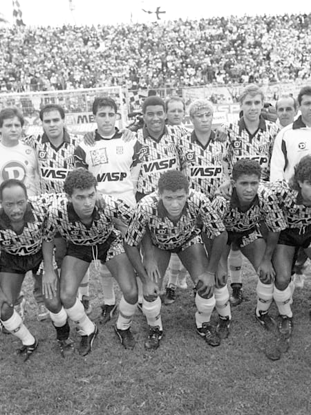 Time do Bragantino perfilado para a final do Brasileiro de 1991