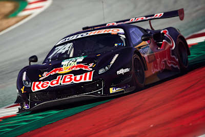 Der Dienstwagen von Felipe Fraga in der DTM 2022 beim DTM Test am Red Bull Ring.