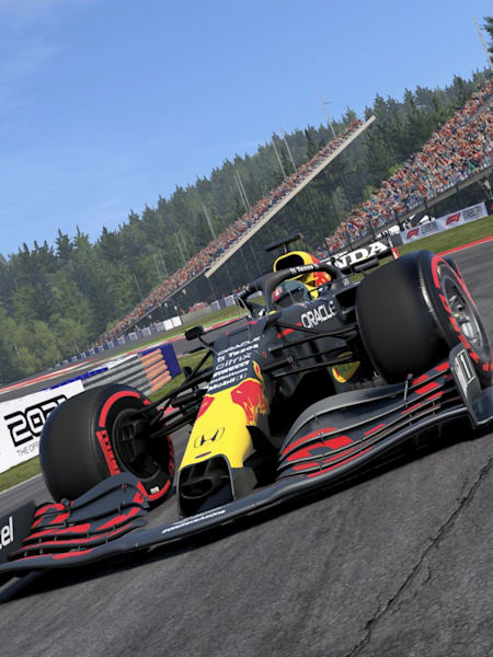 Screenshot des Red Bull RB16B in F1 2021. Wir liefern euch im Guide zu F1 2021 die besten Tipps & Tricks.