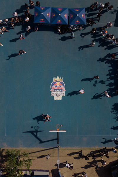 Participants at Red Bull Half Court Qualifier in Sweden.