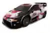 The Toyota GR Yaris Rally1 car seen during the WRC launch at the Hangar 7 in Salzburg, Austria on January 15, 2022.