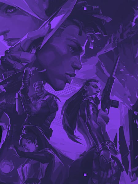 Purple Splash Art from The VCT Masters Tournament