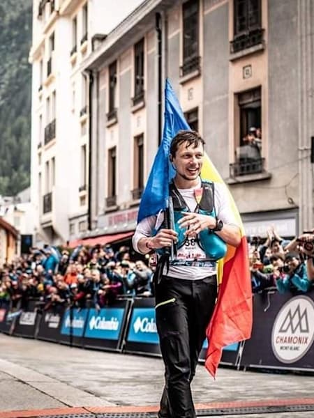 Robert Hajnal a trecut al doilea linia de sosire la UTMB