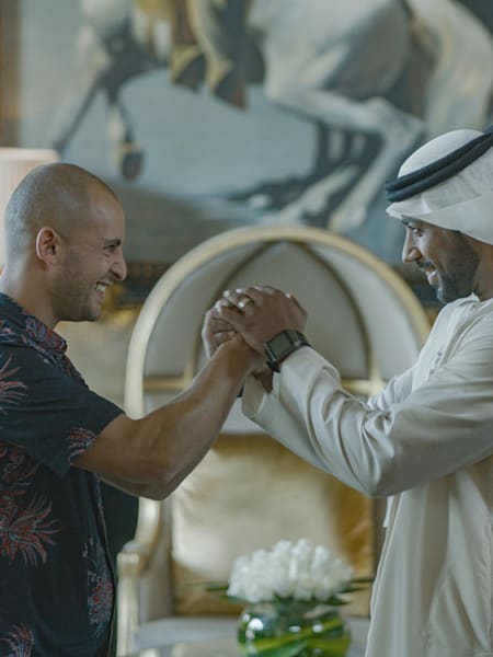 Emirati and an Egyptian switched lives