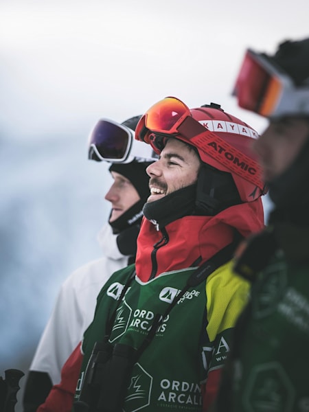 Aymar Navarro en la gran final del Freeride World Tour